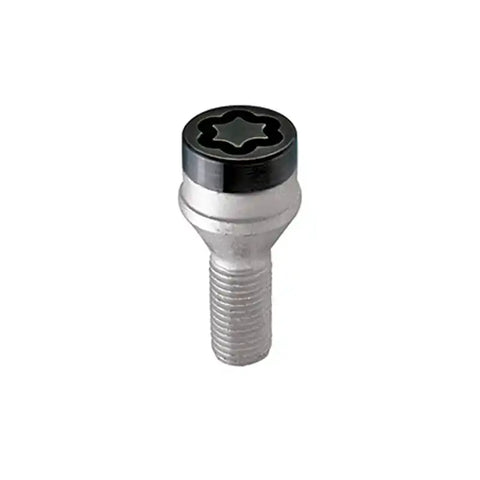 McGard Wheel Lock Bolt Set - 4pk. (Cone Seat) M14X1.5 / 17mm Hex 31.0mm Shank Length Black