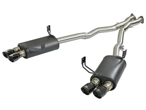 aFe 49-36339-B MACH Force-Xp 2-1/2in 304 SS Cat-Back Exhaust w/ Black Tips 05-08 BMW Z4 M Coupe (E86) L6 3.2L