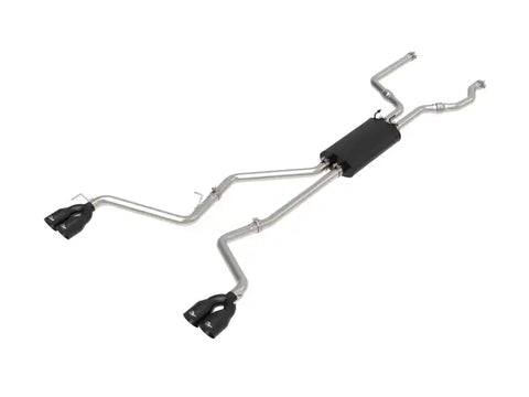 aFe 49-33139-B MACH Force-Xp 2.5in. 304 SS C/B Exhaust 20-21 Ford Explorer V6-3.0L - Black Tip