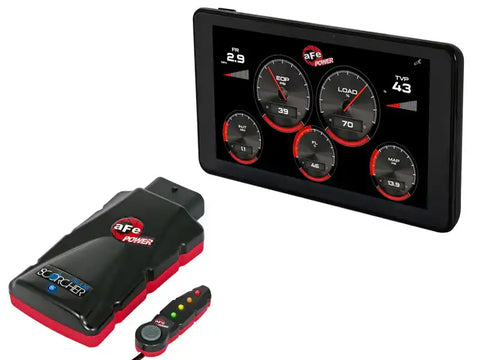 aFe 77-84010-AGD Scorcher Blue Power Module w/Monitor 17-20 GM Diesel Trucks V8-6.6L (td) 5LP