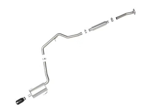 aFe 49-36052-B POWER Takeda 12-16 Subaru Impreza 2.0L 2.5in 304SS CB Exhaust w/ Black Tips