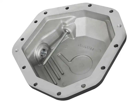 aFe 46-70352-WL Power Pro Series Rear Differential Cover Black w/Machined Fins 17-19 Ford Diesel Trucks V8-6.7L