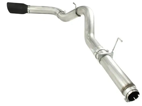 aFe 49-42016-B MACHForce XP 5in DPF-Back 409SS Exhaust Dodge Diesel Trucks 07.5-12 L6-6.7L (td) Black Tip