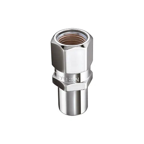 McGard Hex Lug Nut (Drag Racing Reg. Shank) 7/16-20 / 13/16 1.86in. Length (4-Pack) - Chrome