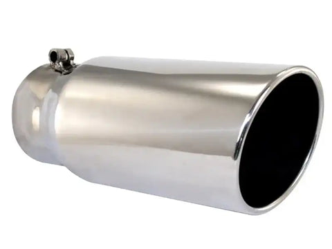 aFe 49-90002 MACHForce XP Exhausts Tips SS-304 EXH Tip 4x5x12L Direct Bolt-On (pol)