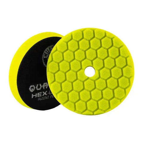 Chemical Guys Hex-Logic Quantum Heavy Cutting Pad - Yellow - 6.5in - Case of 12