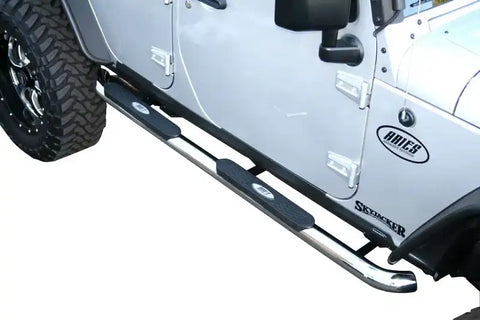 ARIES Round 3'' Nerf Bar Black