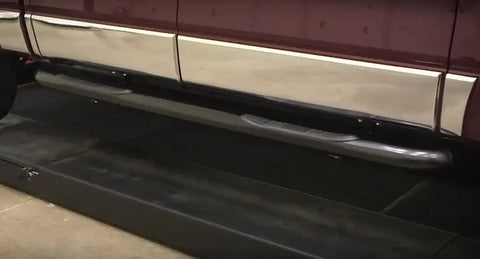 ARIES Round 3'' Nerf Bar Black