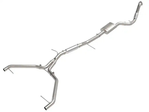 aFe 49-36446 20-21 Audi A4 L4-2.0L (t) MACH Force-Xp 3in to 2-1/2in Stainless Steel Cat-Back Exhaust System