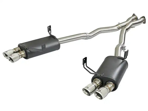 aFe 49-36339-P MACH Force-Xp 2-1/2in 304 SS Cat-Back Exhaust w/Polished Tips 05-08 BMW Z4 M Coupe (E86) L6 3.2L