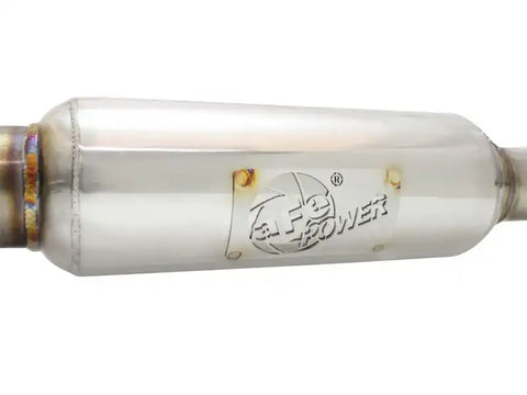 aFe 49-36025-B Takeda 11-16 Scion TC 2.5L 2 1/4-2 1/2in Stainless Steel Axle-Back Exhaust w/Black Tip