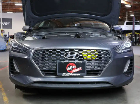 aFe 56-70005SE 18-20 Hyundai Elantra GT L4-1.6L (t) Takeda Momentum Dynamic Air Scoop - Neon Green