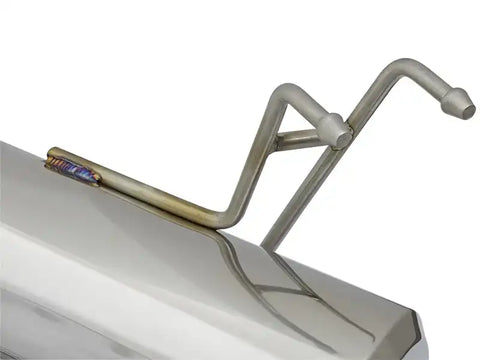 aFe 49-36615-P POWER Takeda 16-17 Honda Civic I4-1.5L (t) 2.25-2.5in 304 SS CB Dual-Exit Exhaust Polish Tip