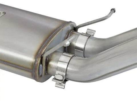 aFe 49-44071-B MACH Force-Xp 3in CB SS Dual Exhaust w/Black Tips 09-16 GM Silverado/Sierra 4.3L/4.8L/5.3L