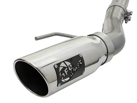 aFe 49-43045-P MACHForce XP Exhaust Cat-Back SS-409 2017 Ford F-150 Raptor V6-3.5L (tt) w/ Polished Tips