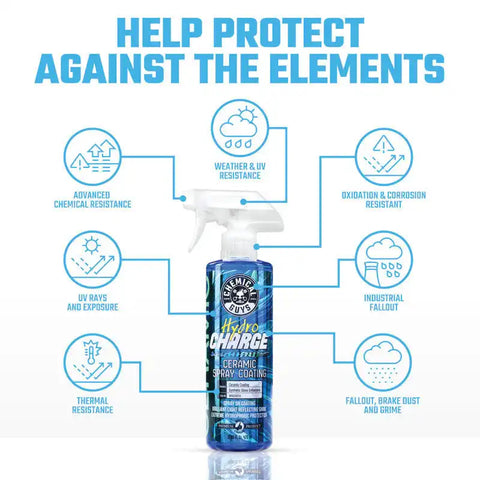 Chemical Guys HydroCharge SiO2 Ceramic Spray Sealant - 16oz - Case of 6