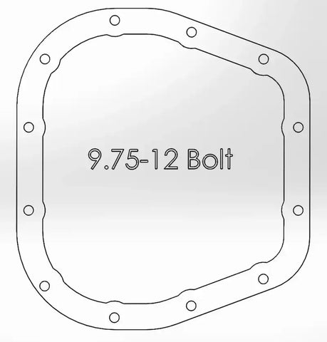 aFe 46-70152 Power Rear Differential Cover (Machined) 12 Bolt 9.75in 11-13 Ford F-150 EcoBoost V6 3.5L (TT)