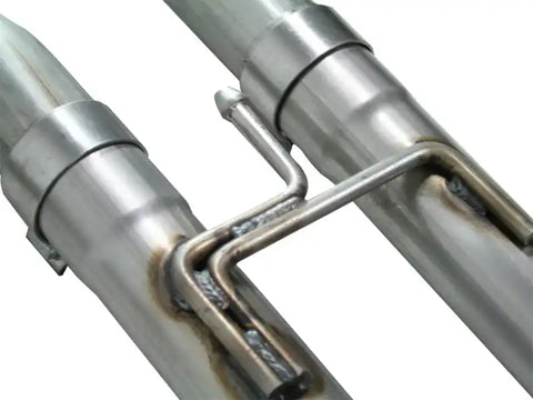 aFe 49-46102-B MACHForce XP Exhaust Cat-Back 2.5/3in SS-409 w/ Black Tip 04-12 Nissan Titan V8 5.6L