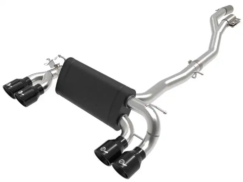 aFe 49-36350-B MACHForce XP Exhausts Cat-Back SS 19-21 BMW M2 Competition L6-3.0L w/Black Tips