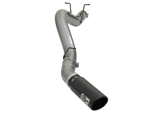 aFe 49-44085-B LARGE BORE HD 4in 409-SS DPF-Back Exhaust w/Black Tip 2017 GM Duramax V8-6.6L (td) L5P