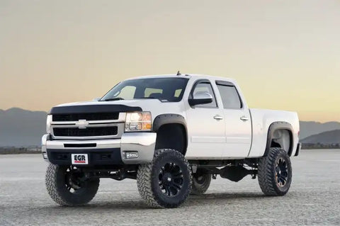 EGR 07-13 Chev Silverado 6-8ft Bed Bolt-On Look Fender Flares - Set Matte