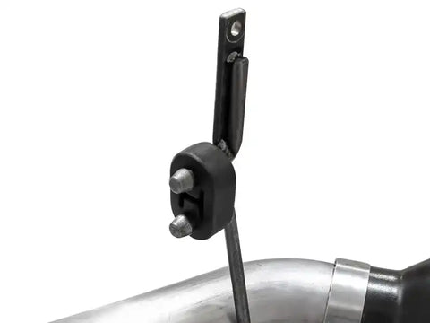 aFe 49-43122-B Large Bore-HD 4in 409 Stainless Steel DPF-Back Exhaust w/Black Tip 15-16 Ford Diesel V8 Trucks