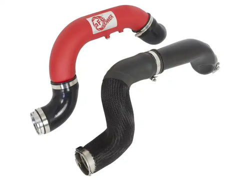 aFe 46-20269-R BladeRunner 3in Red IC Tube Cold Side w/ Coupling & Clamp Kit 2016 GM Colorado/Canyon 2.8L