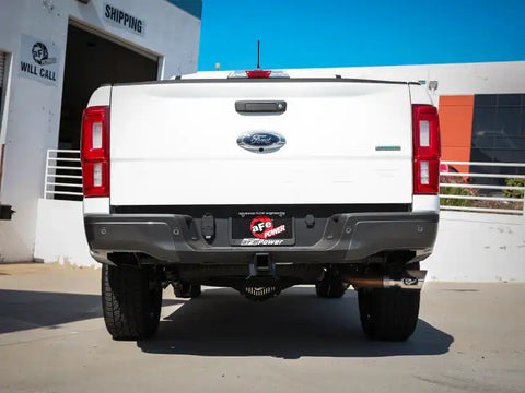 aFe 49-43115-P Apollo GT Series 3in 409 SS Cat-Back Exhaust 2019 Ford Ranger 2.3L w/ Polished Tips