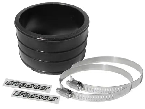aFe 59-00014 Magnum FORCE Cold Air Intake System Spare Parts Kit (3in ID x 2in L) Straight Coupler - Black