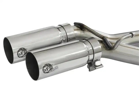 aFe 49-43079-P Rebel Exhausts Cat-Back SS Ford F-150 04-08 V8 4.6/5.4L w/ Polished Tips