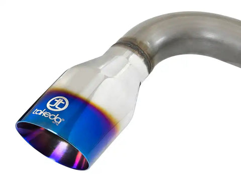 aFe 49-37003-1L Takeda 304SS Cat-Back Exhaust w/Blue Flame Tips 2018 Hyundai Elantra GT Sport I4 1.6L (t)