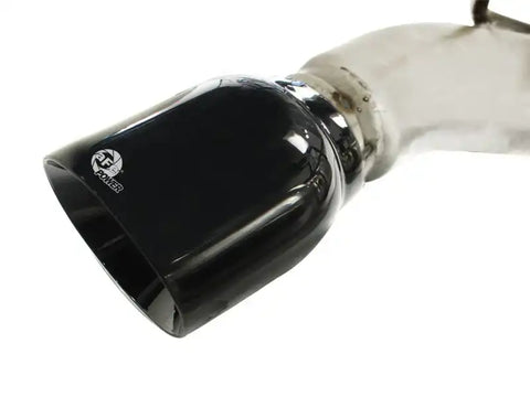 aFe 49-44039-B MACHForce XP Exhaust 3in Stainless Stee CB/10-13 Chevy Camaro V8-6.2L (td) (gloss blk tip)