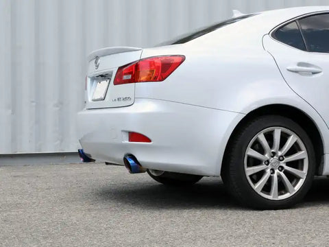 aFe 49-36055-L POWER Takeda 06-13 Lexus IS250/IS350 SS Axle-Back Exhaust w/ Blue Flame Tips
