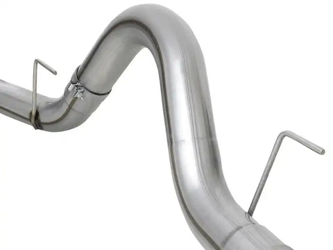 aFe 49-43143-P 2021 Ford F-150 V6-3.0L (td) Large Bore 409 SS DPF-Back Exhaust System w/ Polished Tip