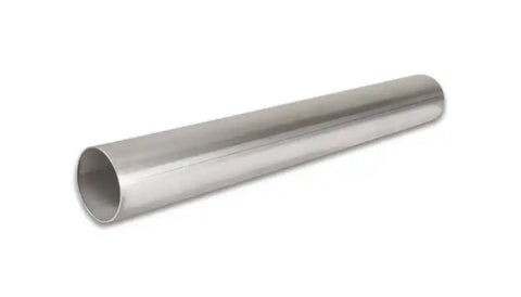 Vibrant 321 SS Straight Tubing 3in O.D. 5ft Length 16 Gauge Wall Thickness