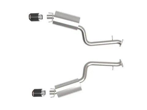 aFe 49-36060-C Lexus IS350 14-22 V6-3.5L Takeda Axle-Back Exhaust System- Carbon Fiber Tip