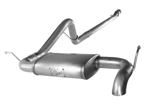 aFe 49-46212 MACHForce XP Exhausts Cat-Back SS-409 EXH CB Jeep Wrangler 2012 V6-3.6L (4 Dr)