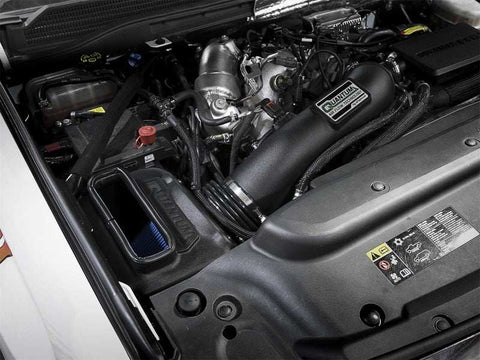 aFe 53-10007R Quantum Pro 5R Cold Air Intake System 17-18 GM/Chevy Duramax V6-6.6L L5P - Oiled