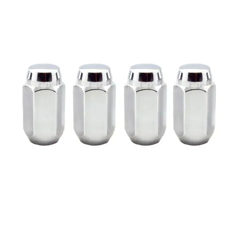 McGard Hex Lug Nut (Cone Seat) M14X1.5 / 22mm 1.635in. Length (4-Pack) - Chrome