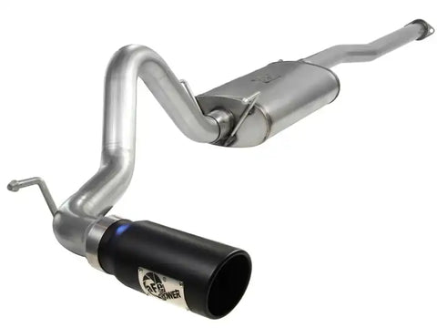 aFe 49-46022-B MACH Force XP 3in Cat-Back Stainless Steel Exhaust System w/Black Tip Toyota Tacoma 13-14 4.0L