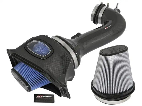 aFe 52-74202-C Momentum Carbon Fiber Cold Air Intake System PDS/P5R 15-16 Chevrolet Corvette Z06 V8-6.2L