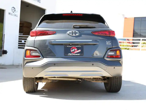 aFe 49-37017NM Takeda 2-1/2in 304 SS Axle-Back Exhaust (No Muffler) 18-21 Hyundai Kona L4 1.6L (t)