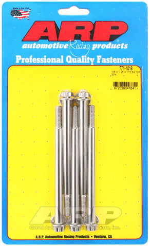 ARP M8 x 1.25 x 115 12pt Stainless Steel Bolts (5/pkg)