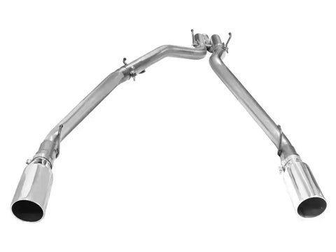 aFe 49-42045-P MACHForce XP DPF-Back Exhaust 3in SS w/ 5in Polished Tips 2014 Dodge Ram 1500 V6 3.0L EcoDiesel
