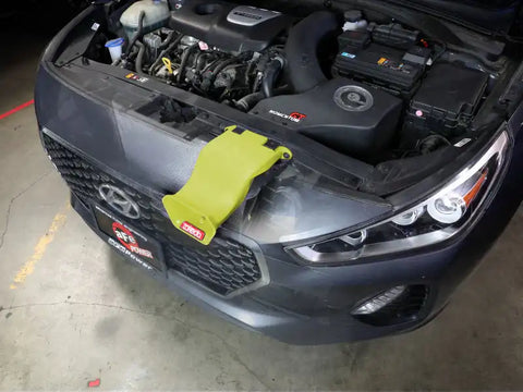 aFe 56-70005SE 18-20 Hyundai Elantra GT L4-1.6L (t) Takeda Momentum Dynamic Air Scoop - Neon Green