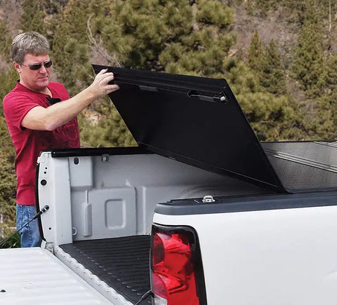 N Brand BAK 226121X Bakflip G2 Aluminum Hard Folding Tonneau Cover 14-19 Silverado, Sierra 6' 6 Bed - Old Model
