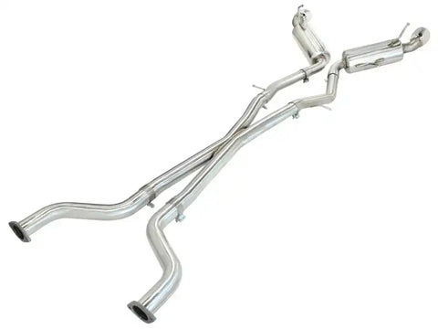 aFe 49-36107 Takeda 2.5inch SS Exhaust Cat-Back 09-13 Nissan 370Z V6 3.7L Polished Tips