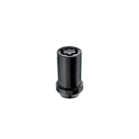 McGard Wheel Lock Nut Set - 4pk. (Tuner / Cone Seat) M14X1.5 22mm Hex 1.648in. Length Black