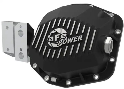 aFe 46-71190B Street Series Rear Differential Cover Black w/Machined Fins 20+ Jeep Gladiator JT (Dana M220)