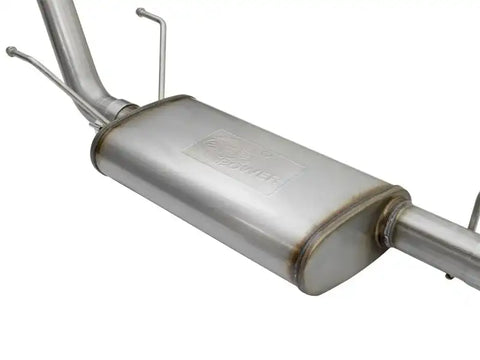 aFe 49-46031-B MACHForce XP Cat Back SS Exhausts Black Tips 05-12 Toyota Tacoma L4-2.7L